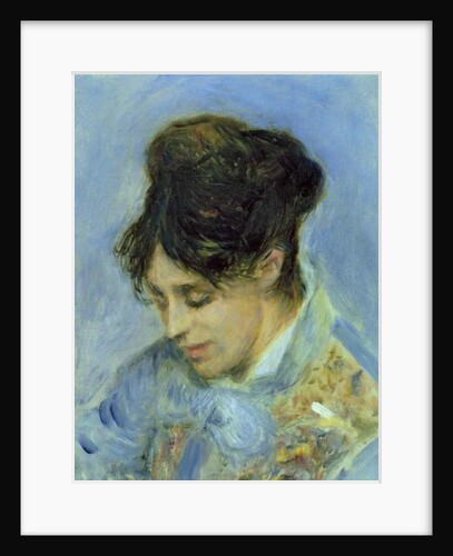 Portrait of Madame Claude Monet, 1872 by Pierre Auguste Renoir