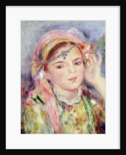 L'Algerienne, 1883 by Pierre Auguste Renoir