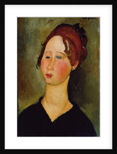 Burgundian Woman, 1918 by Amedeo Modigliani