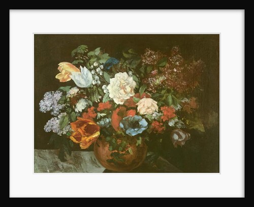 Bouquet of Flowers, 1863 by Gustave Courbet