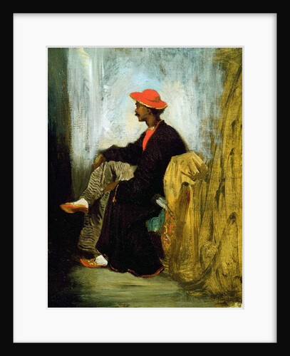 Study of an Indian from Calcutta, 1823 by Ferdinand Victor Eugene Delacroix