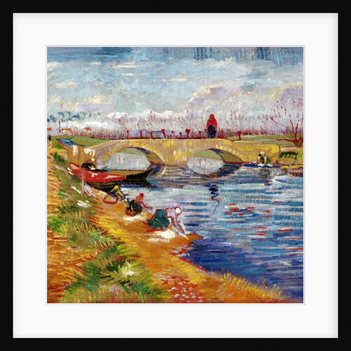 The Gleize Bridge over the Vigneyret Canal, near Arles by Vincent van Gogh