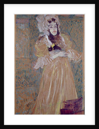 Miss May Belfort, 1895 by Henri de Toulouse-Lautrec