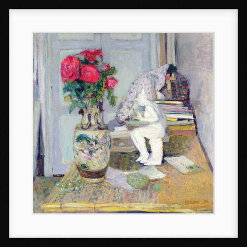 Statuette by Maillol and Red Roses, c.1903-05 by Edouard Vuillard