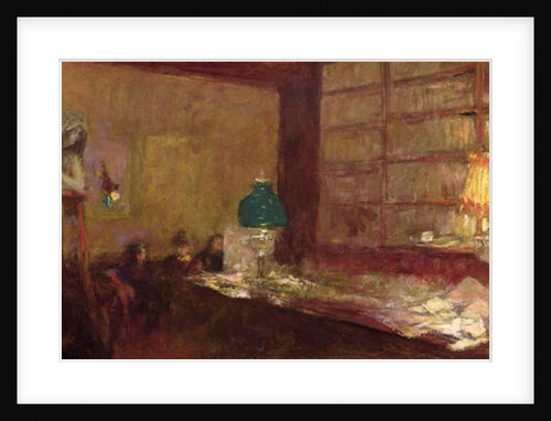 The Green Lamp, c.1898 by Edouard Vuillard