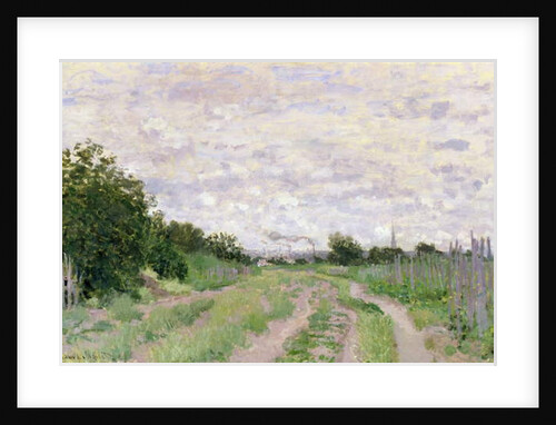 Path through the Vines, Argenteuil, 1872 by Claude Monet
