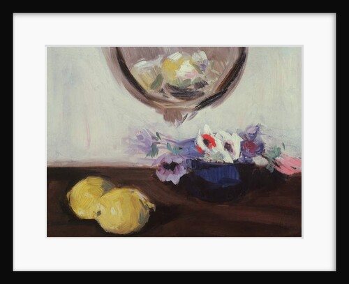 Anemones and Lemons by Francis Campbell Boileau Cadell