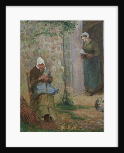 Charity, 1876 by Camille Pissarro