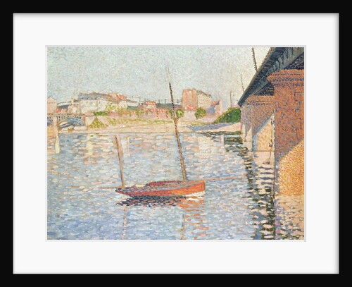 Le Clipper, Asnieres, 1887 by Paul Signac