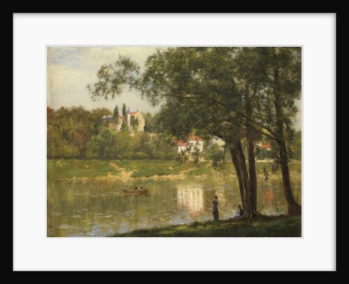 L'Île de la Grande Jatte, c.1877-82 by Stanislas Victor Edouard Lepine