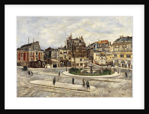 La Place Pigalle, c.1924 by Marcel Leprin