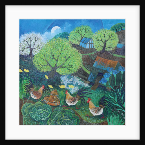 Happy hens, 2016 by Lisa Graa Jensen