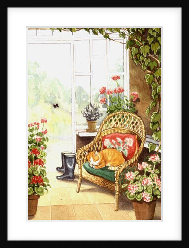 In the Conservatory by Lavinia Hamer