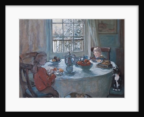 The Breakfast Table, 2001 by Caroline Hervey-Bathurst