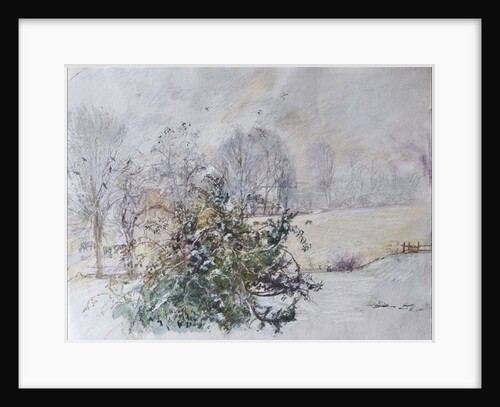 Winter from Our Window, 2009 by Caroline Hervey-Bathurst