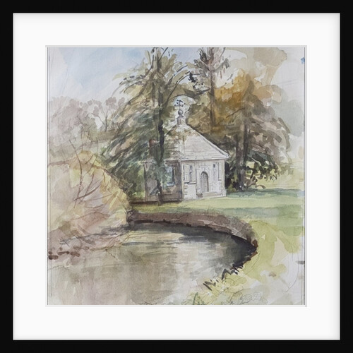 Izaak Walton's Fishing Temple, Dovedale, 2008 by Caroline Hervey-Bathurst