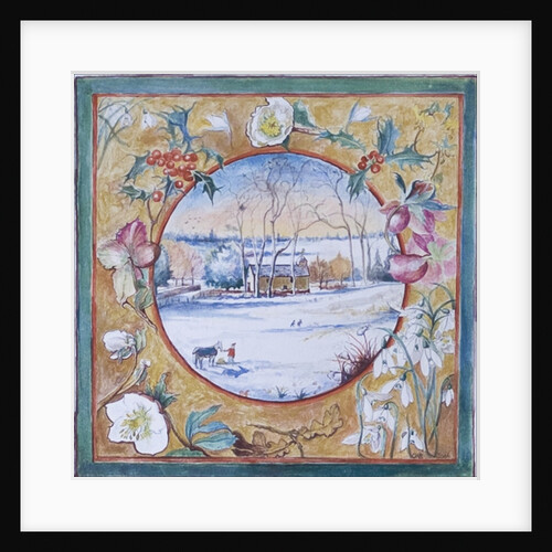 Christmas Morning, Little Somborne, 2007 by Caroline Hervey-Bathurst