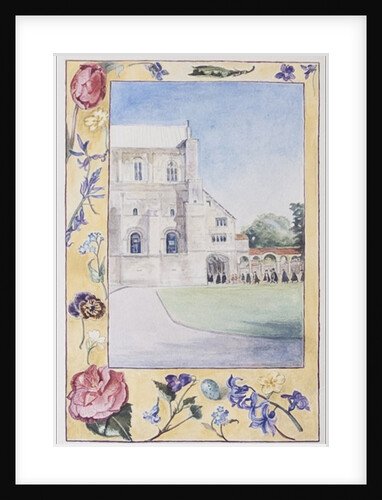 Winchester Cathedral, Choristers off to practice, 2007 by Caroline Hervey-Bathurst