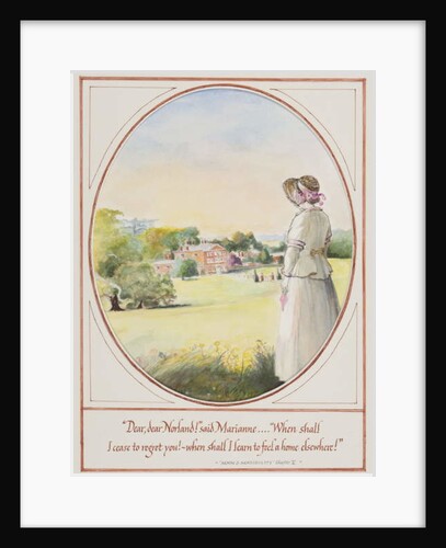 Dear, dear Norland! said Marianne, 2007 by Caroline Hervey-Bathurst