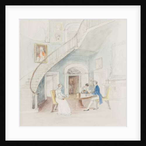 Mr Darcy Writing, 2010 by Caroline Hervey-Bathurst