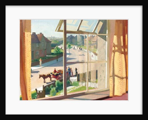 View from the artist's bedroom, c.1930 by Percy Shakespeare