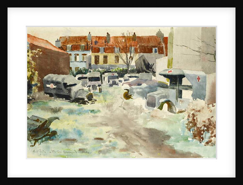 The Cars Graveyard, Malo, c.1919 by Ernest Procter