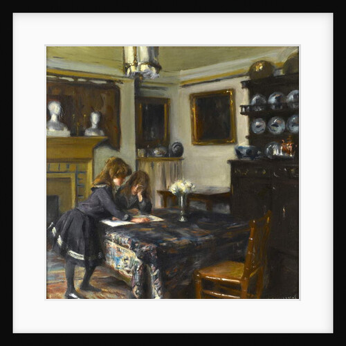 The dining room of John Singer Sargent, c.1884 by Albert de Belleroche