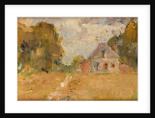 The Post Office, Saint-Hubert, Rozay-en-Brie, Seine-et-Marne, Île-de-France, c.1890s by Albert de Belleroche