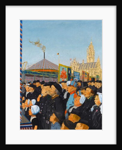 At Middleburg: The Kermis, August, 1913 by Charles Pearse