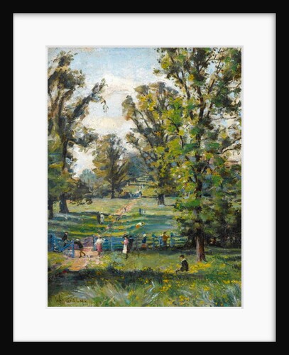 Avenues of Elm Trees on the Boughton Estate by Walter Bonner Gash