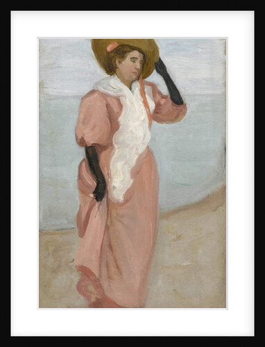 A Lady by the Sea,, c.1895 by Arthur Haythorne Studd