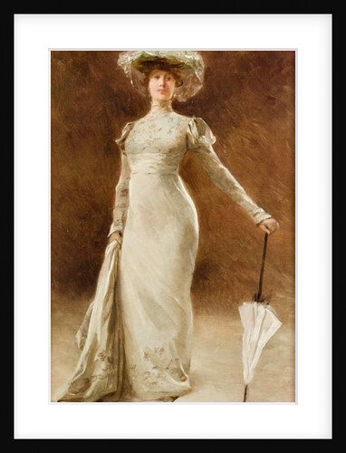 Femme en costume Empire, c.1905 by Edouard Francois Zier