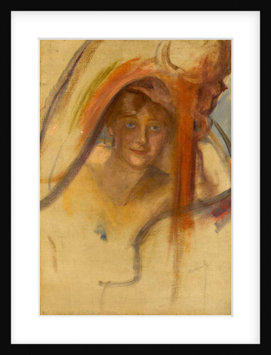 Study for Femme a la Harpe, c.1902 by Albert de Belleroche