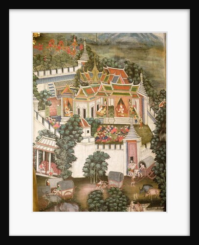 A Fortified Palace by Thai School