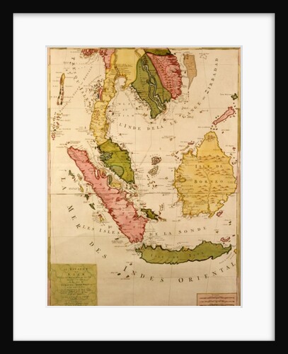 Map of South East Asia by School French