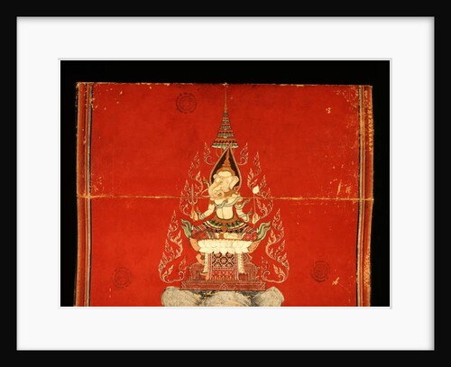 Ganesh manuscript on elephant training by School Thai