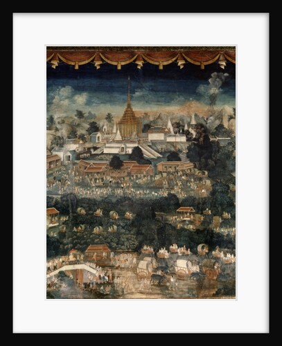 Pilgrimage to the temple of the Buddha Footprint at Saraburi by Inkhong Krua