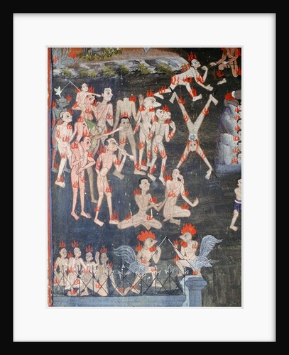 Scene of an inferno by Thai School