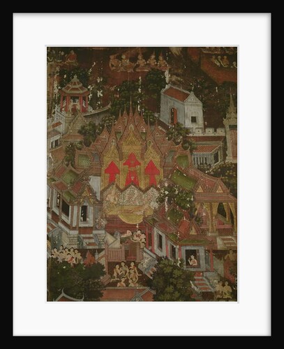 Birth of a Prince, Wat Suthat, Bangkok by Thai School