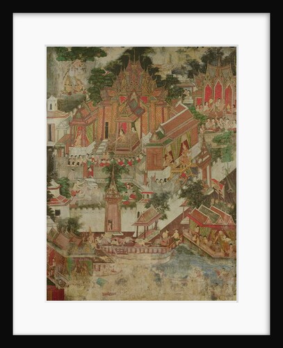 Vessantara Jataka, Wat Suwannaram, Thonburi, 1831 by Thai School