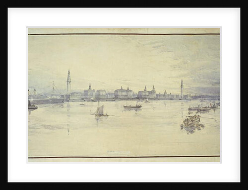 Project for Liverpool Waterfront by Harold Chalton Bradshaw