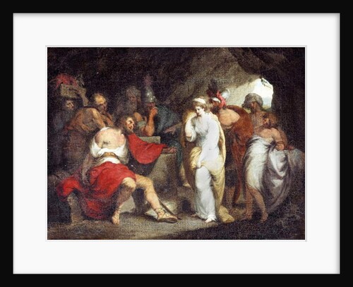 A Captive Maiden by John Hamilton (school of) Mortimer