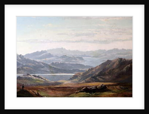 Mountain Scene, Wales by Charles Leslie