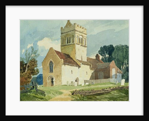 Gillingham Church, Norfolk by John Sell Cotman