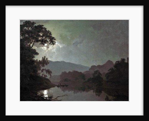 Snowdon by Moonlight, 1792 by Joseph Wright of Derby