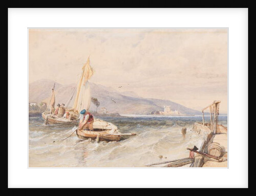 Castle Douglas, Loch Leven, 1849 by William Clarkson Stanfield