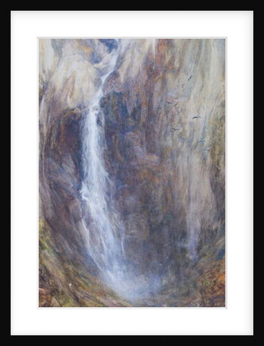 Aber Falls by Henry Clarence Whaite
