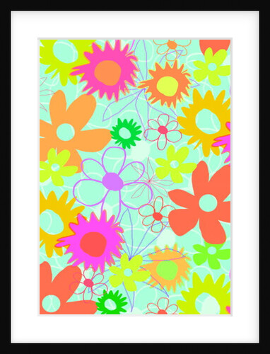 Mixed Flowers by Louisa Hereford