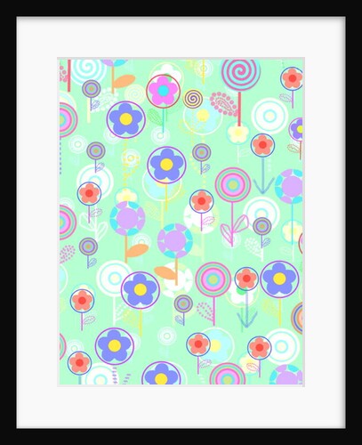 Overlayer Flowers by Louisa Hereford