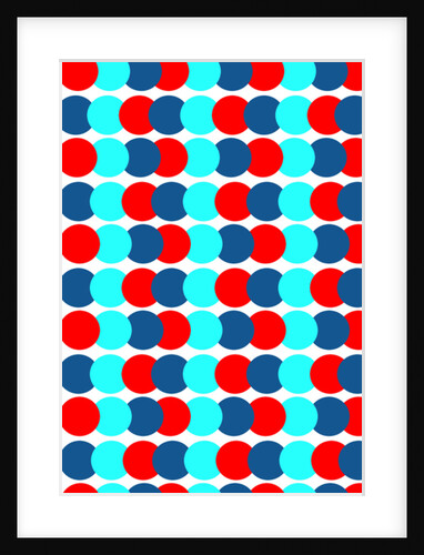 Spots in a row, 2015 by Louisa Hereford